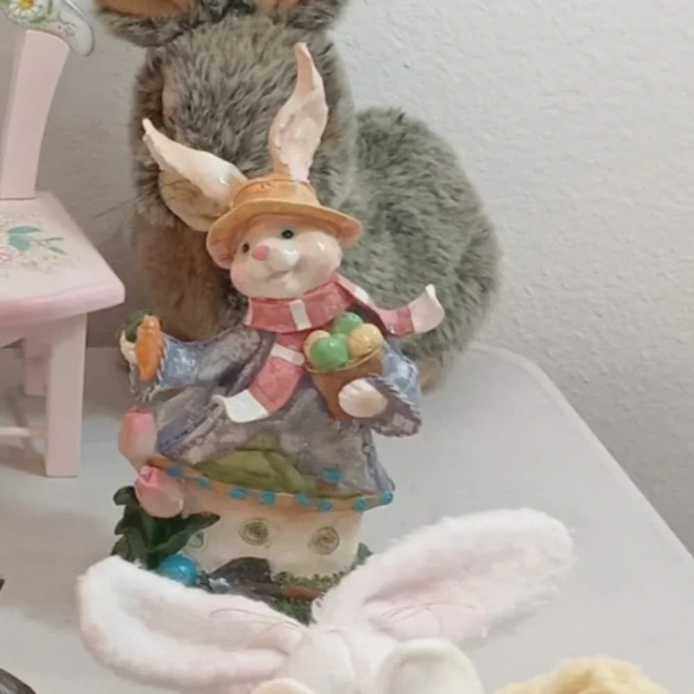 Whimisical Decorative Bunny Rabbit